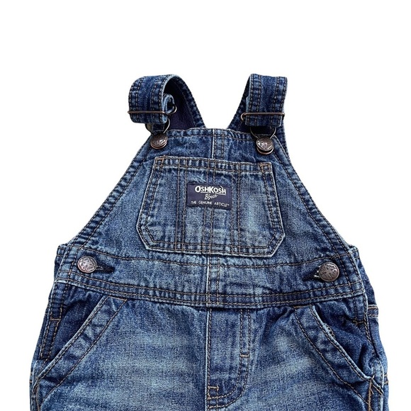 OshKosh B’gosh Carpenter Lined Denim Overalls - Picture 4 of 8